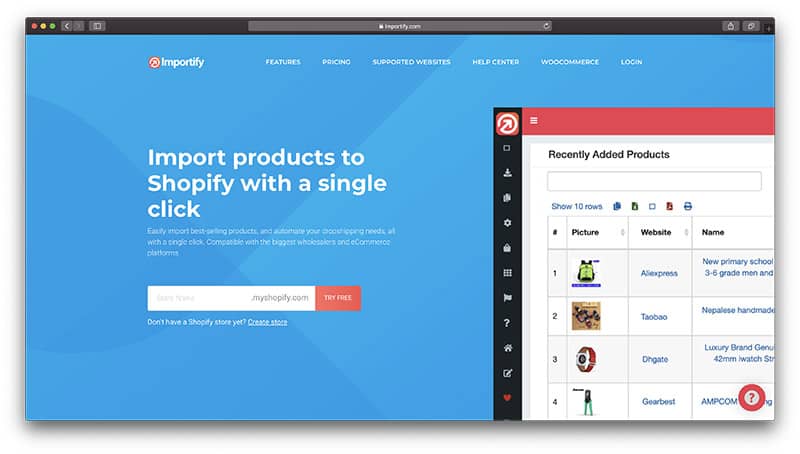 importify- Best Dropshipping Apps with Shopify to Manage Inventory