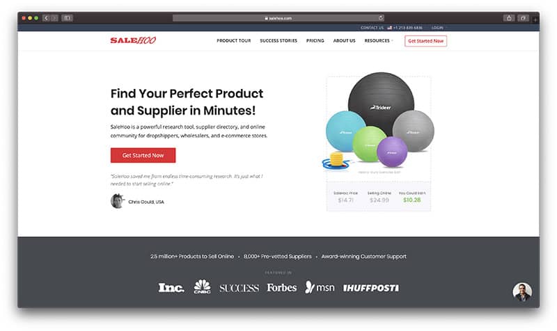 Salehoo- Best Dropshipping Apps with Shopify to Manage Inventory