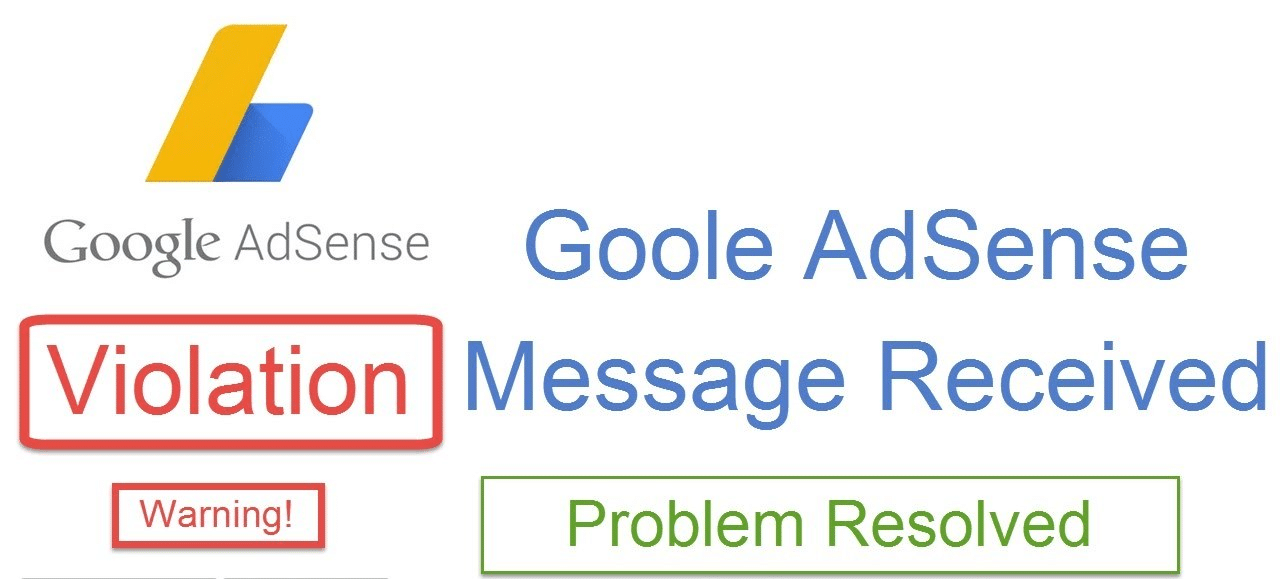 Google AdSense Policy Violation Fixed
